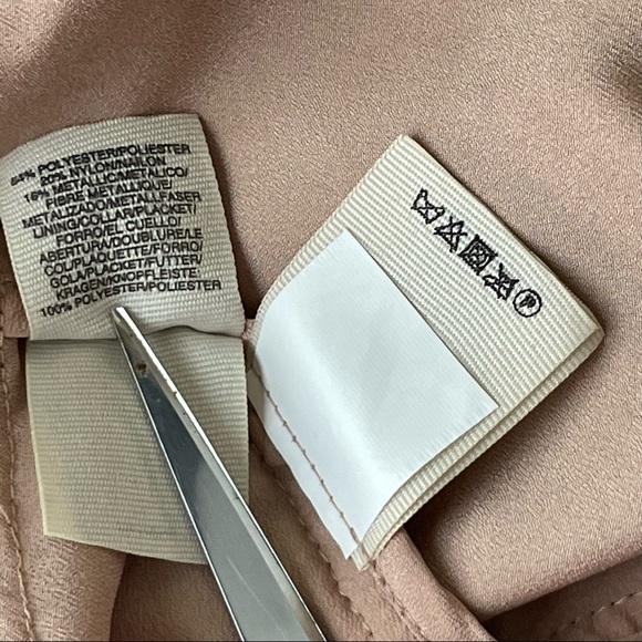 RACHEL RACHEL ROY NWT OCTOBER ROSE COLLAR NECK DRESS ROSE GOLD 6 - Picture 6 of 6